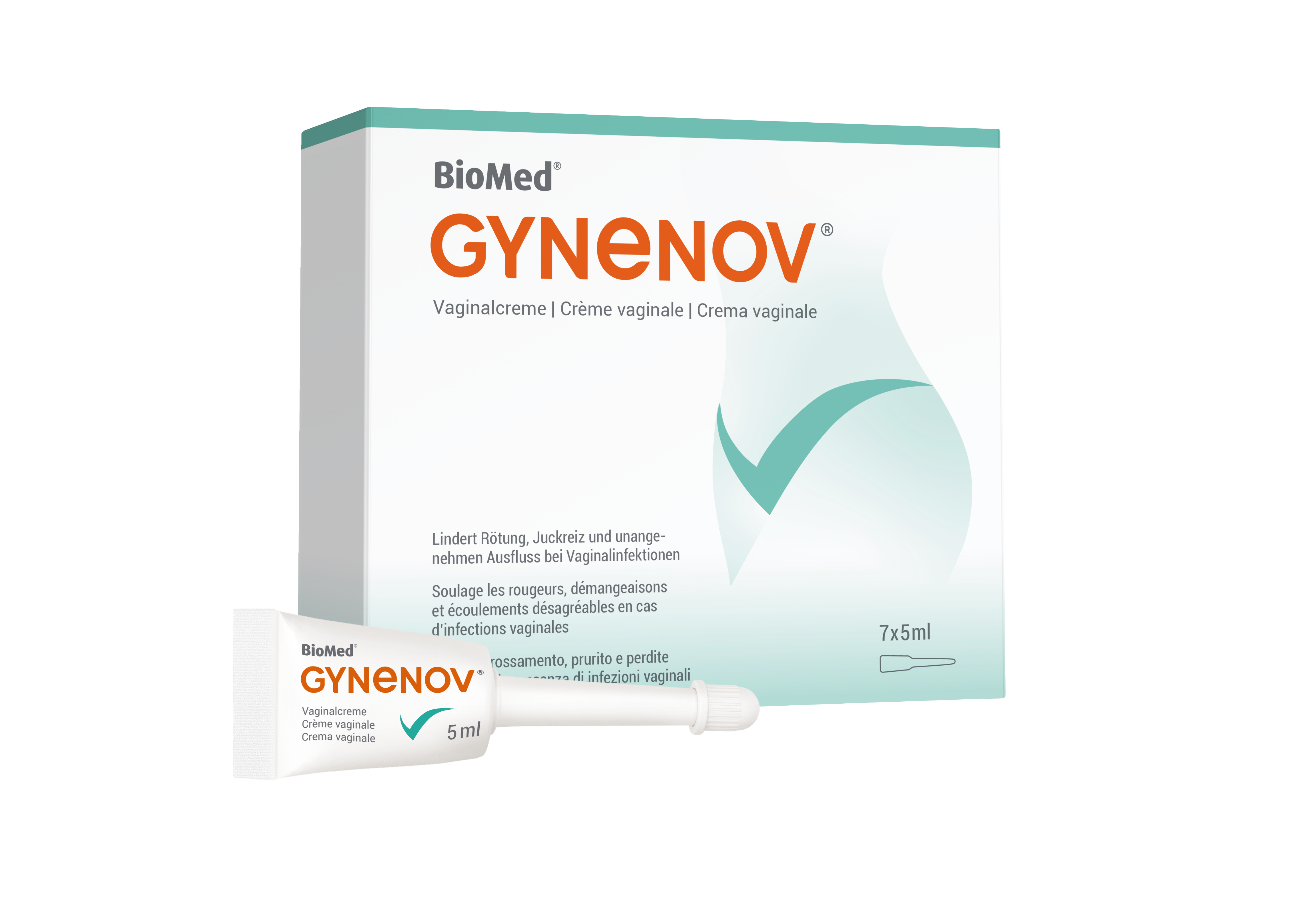 Gynenov crème vaginale emballage